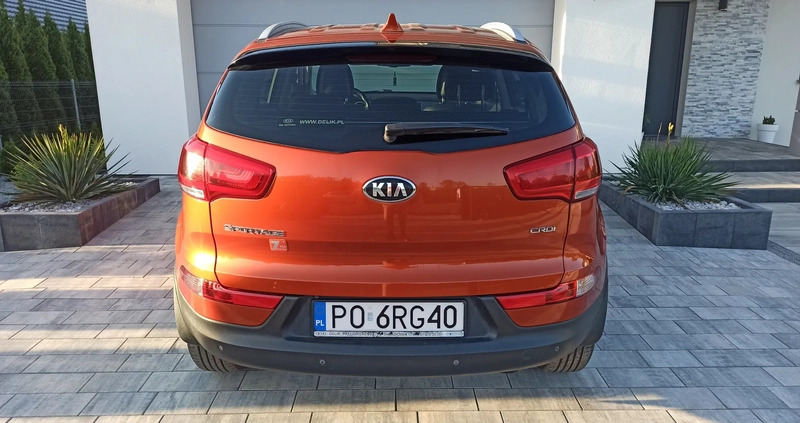 Kia Sportage cena 54800 przebieg: 135300, rok produkcji 2014 z Poznań małe 121